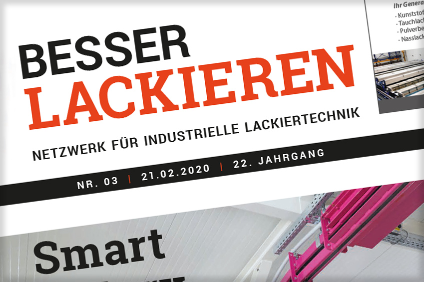 Artikel über JORDAN Oberflächen in der Fachzeitschrift BESSER LACKIEREN